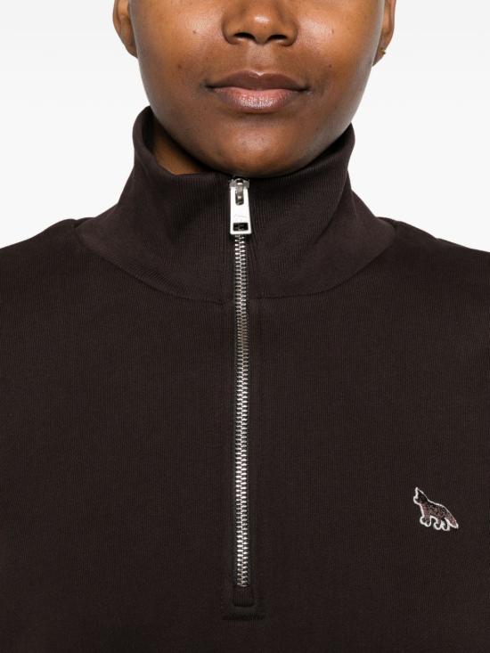 26SS 메종키츠네 스웨터 MW00304KM03410423 BROWN - MAISON KITSUNE