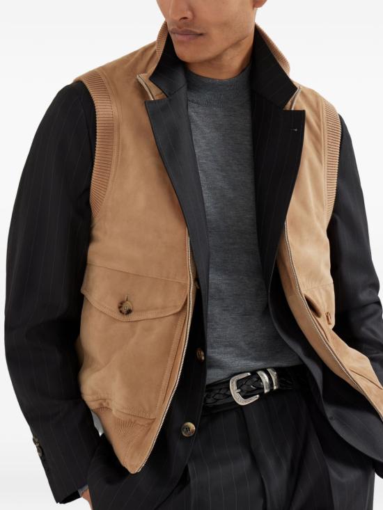 26SS 브루넬로 쿠치넬리 스웨터 MPCLF2079CMJ06 CAMEL - BRUNELLO CUCINELLI