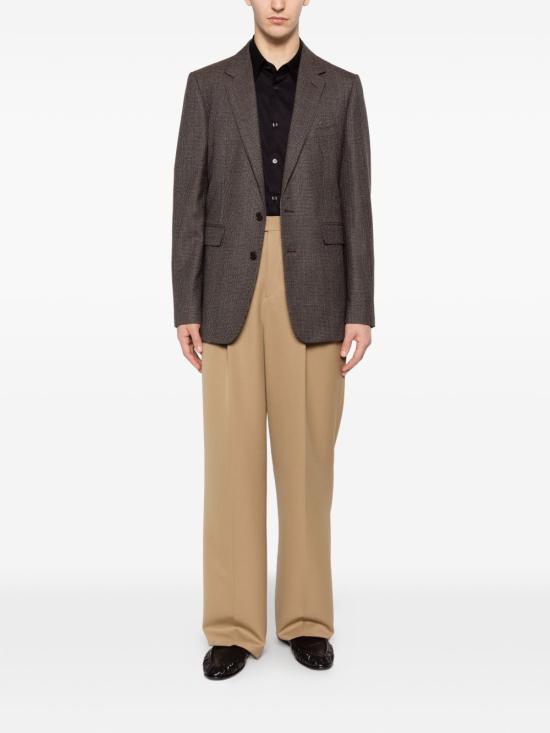 26SS 엠포리오 아르마니 긴팔 셔츠 EM005123AF23800UC001 BLACK - EMPORIO ARMANI