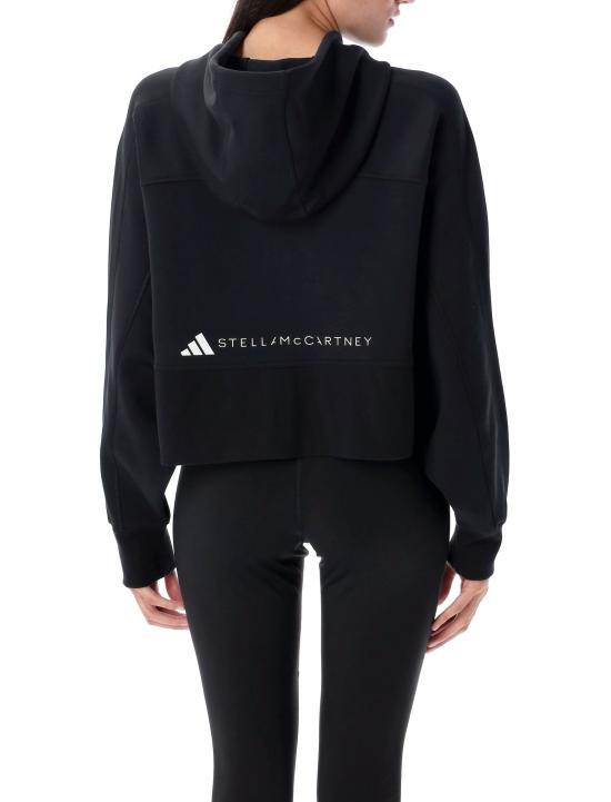 26SS 아디다스 바이 스텔라매카트니 후드 티셔츠 JD8107BLACK - ADIDAS BY STELLA MCCARTNEY