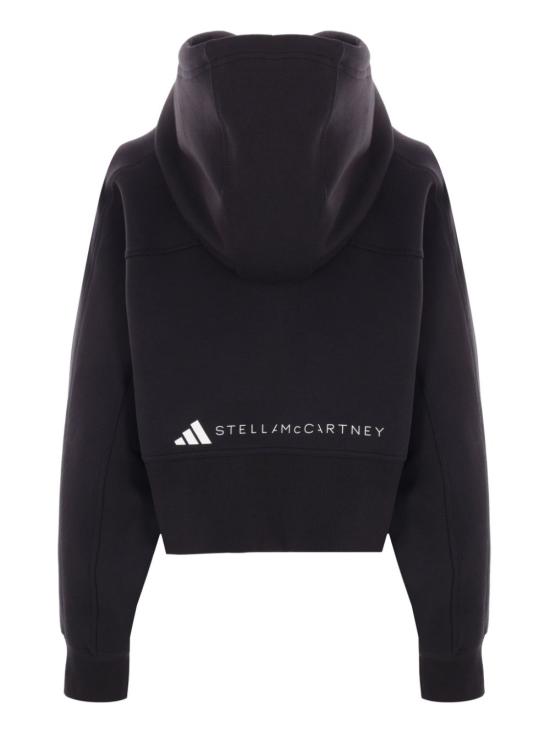 26SS 아디다스 바이 스텔라매카트니 후드 티셔츠 JD8107BLACK - ADIDAS BY STELLA MCCARTNEY