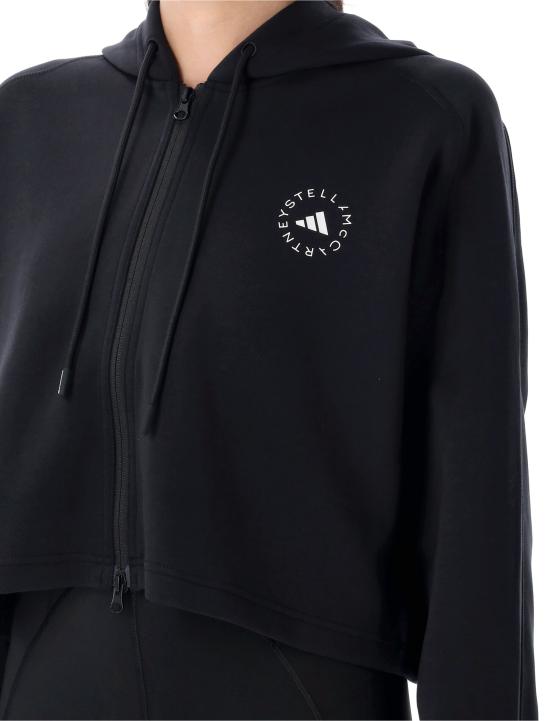 26SS 아디다스 바이 스텔라매카트니 후드 티셔츠 JD8107BLACK - ADIDAS BY STELLA MCCARTNEY