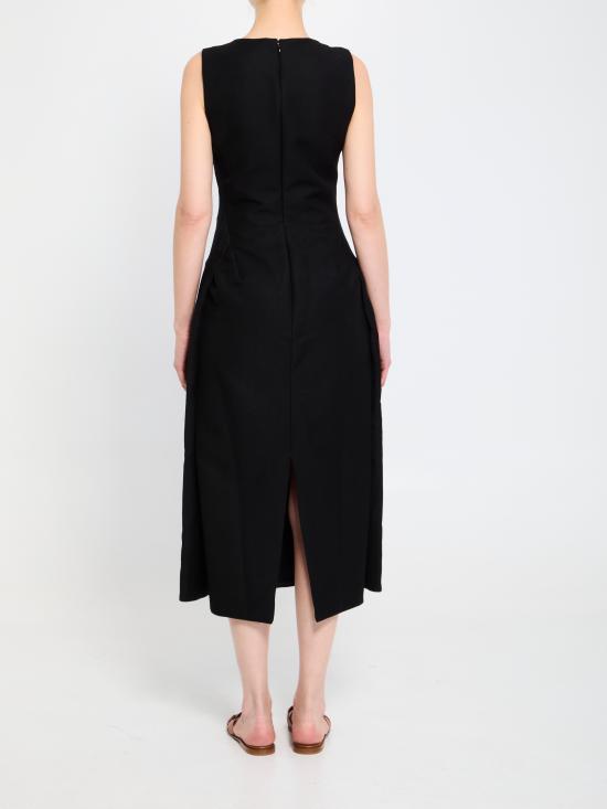 26SS 자크뮈스 미디 원피스 DRW00736AW00746990 BLACK - JACQUEMUS