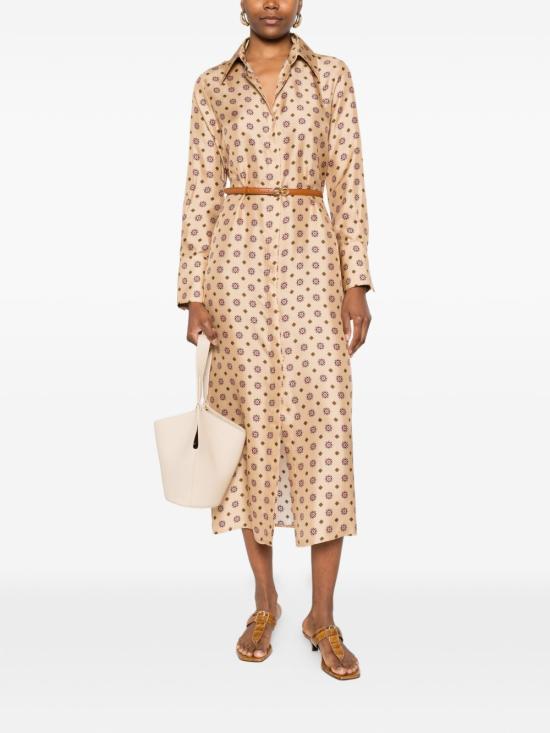 26SS 알베르토비아니 미디 원피스 EV846SE320114 BEIGE - ALBERTO BIANI