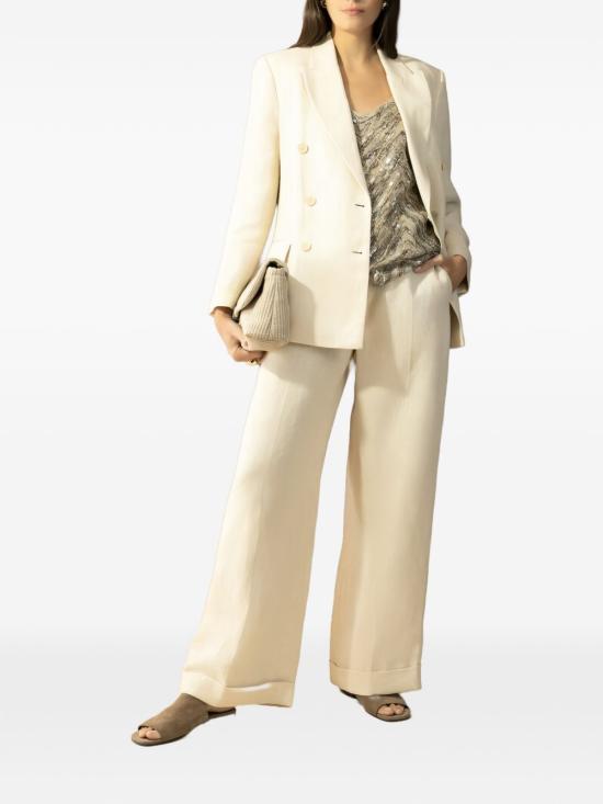 26SS 브루넬로 쿠치넬리 수트 자켓 ML5967091C729 WHITE - BRUNELLO CUCINELLI