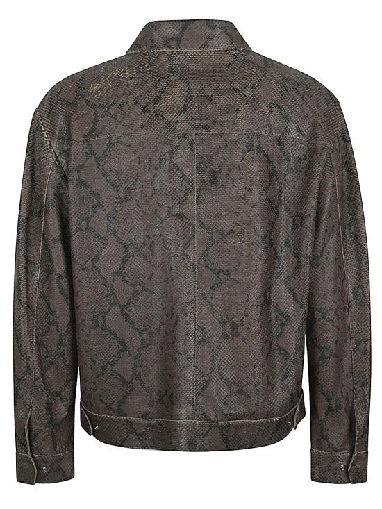 25FW 엠포리오 아르마니 자켓 EM003543AF19268U7001 GREEN - EMPORIO ARMANI