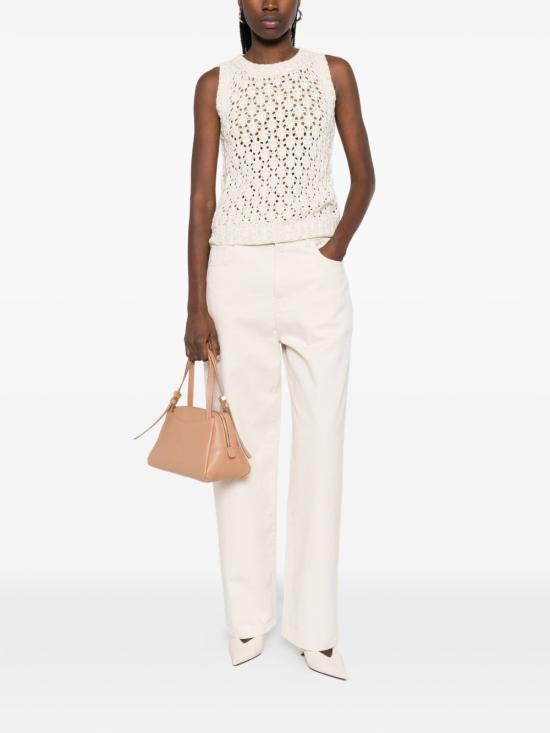26SS 파비아나 필리피 반팔 티셔츠 MAD276F558M102VR1 WHITE - FABIANA FILIPPI