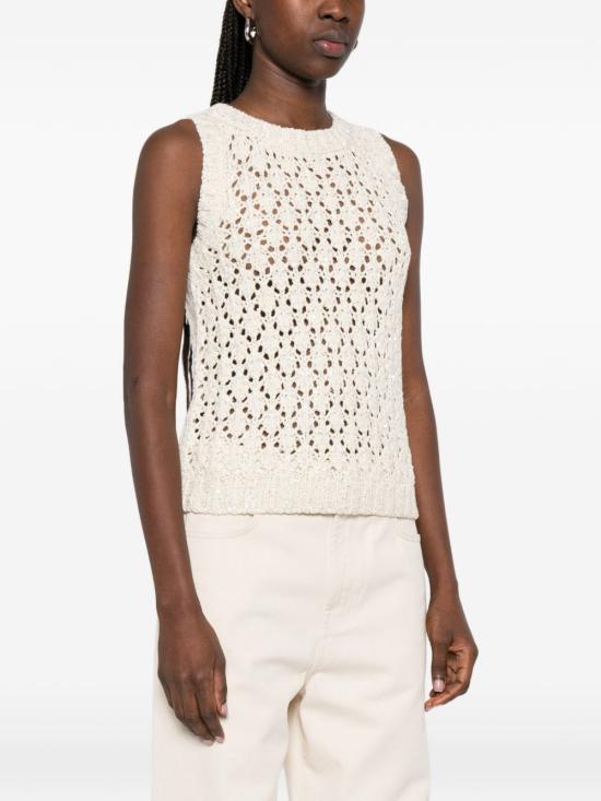 26SS 파비아나 필리피 반팔 티셔츠 MAD276F558M102VR1 WHITE - FABIANA FILIPPI