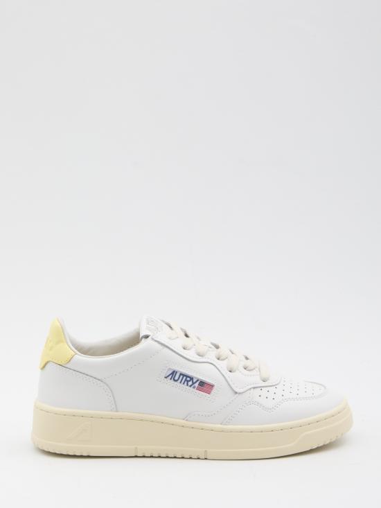 26SS 오트리 메달리스트 로우 스니커즈 AULWLL09 YELLOW