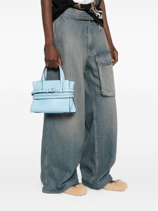 26SS 모스키노 토트백 MC4012PP1OOA0712 CLEAR BLUE - MOSCHINO