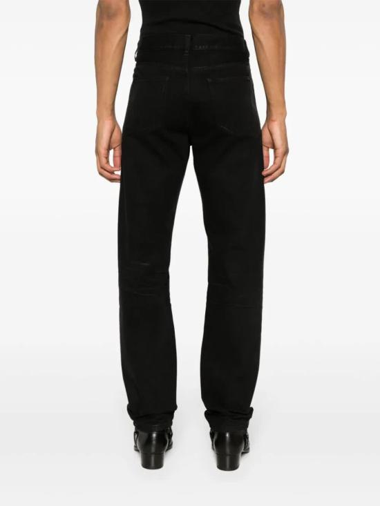 26SS 생로랑 스트레이트 팬츠 757190Y05SB BILLY BLACK - SAINT LAURENT