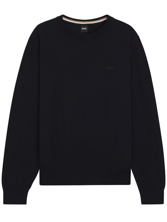 26SS 휴고보스 스웨터 50556344 001 BLACK