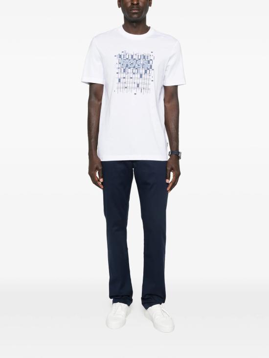 26SS 휴고보스 반팔 티셔츠 50555799 100 WHITE - HUGO BOSS