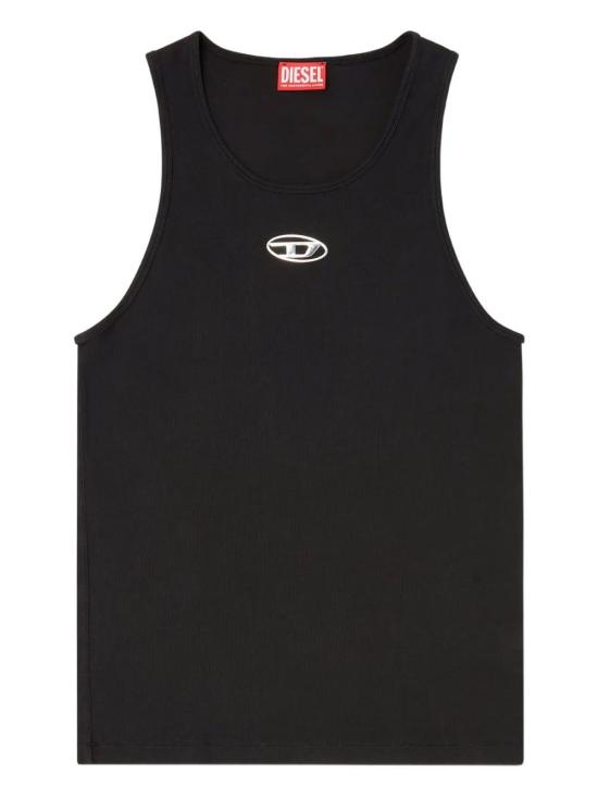 26SS 디젤 반팔 티셔츠 A217420JMBA 900 BLACK