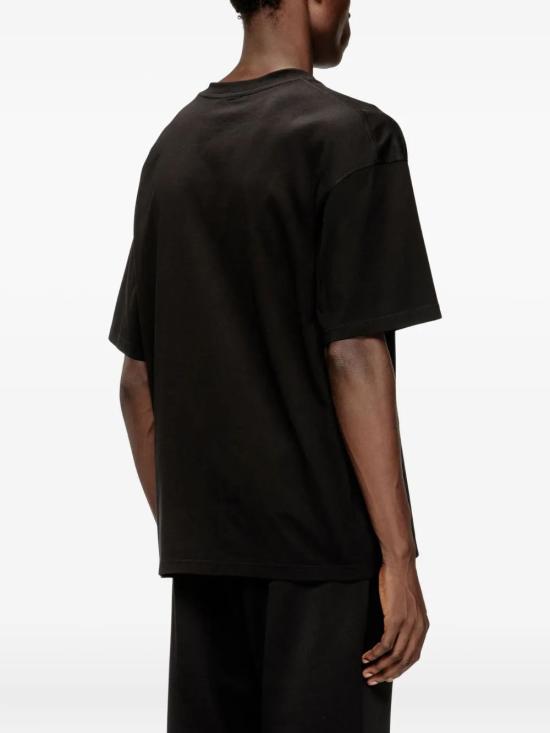 26SS 디젤 반팔 티셔츠 A200490NIAX 9XX BLACK - DIESEL