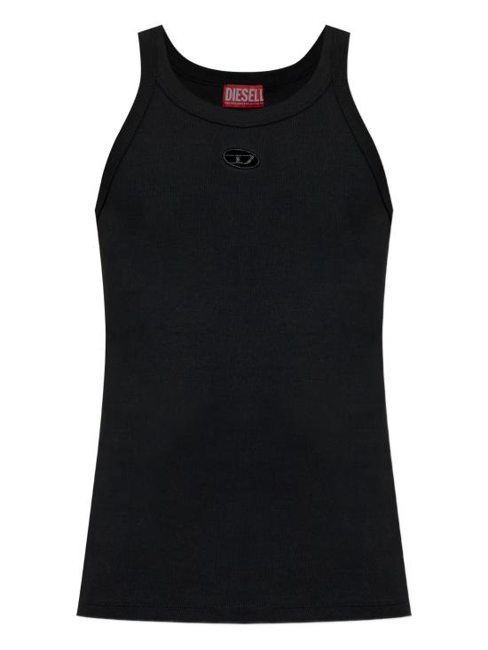 26SS 디젤 반팔 티셔츠 A200430EJAI 9XX BLACK