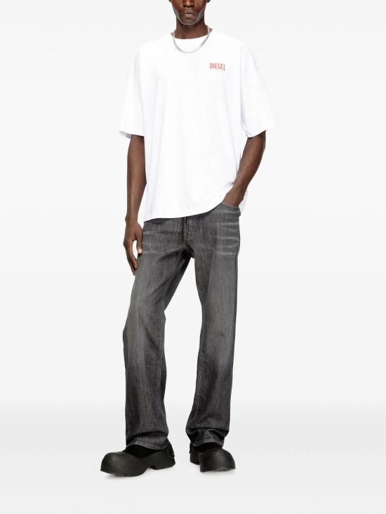 26SS 디젤 반팔 티셔츠 A200360EPCA 100 WHITE - DIESEL