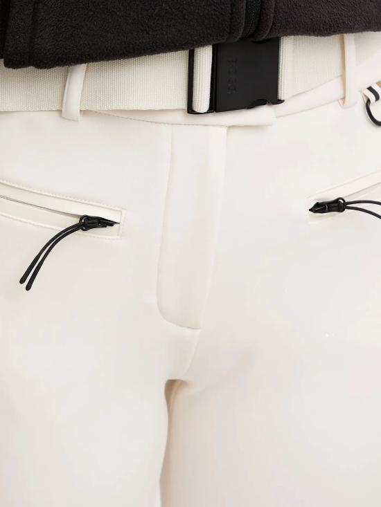 25FW 휴고보스 스트레이트 팬츠 50544377 118 WHITE - HUGO BOSS