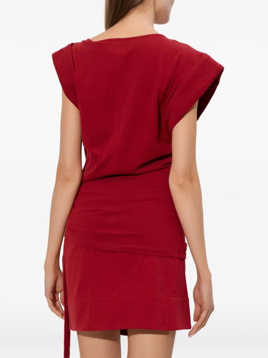 26SS 이자벨마랑 반팔 티셔츠 TS0207FAA1N41I 70CH RED - ISABEL MARANT