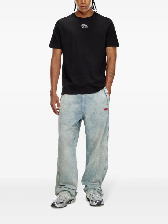 26SS 디젤 반팔 티셔츠 A178800CLBR 9XX BLACK - DIESEL