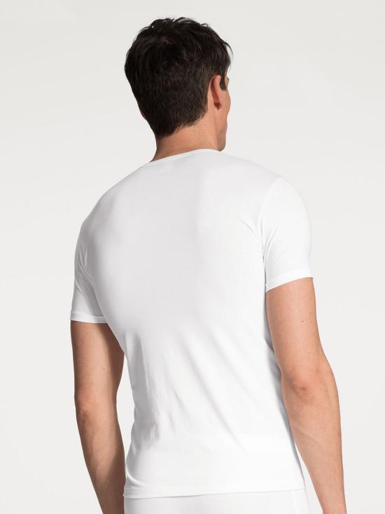 26SS 칼리다 반팔 티셔츠 14661 001 WHITE - CALIDA