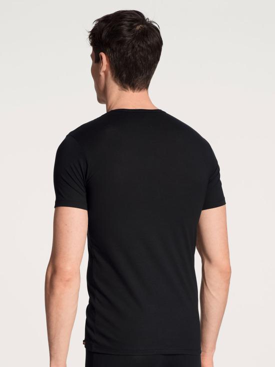 26SS 칼리다 반팔 티셔츠 14661 992 BLACK - CALIDA