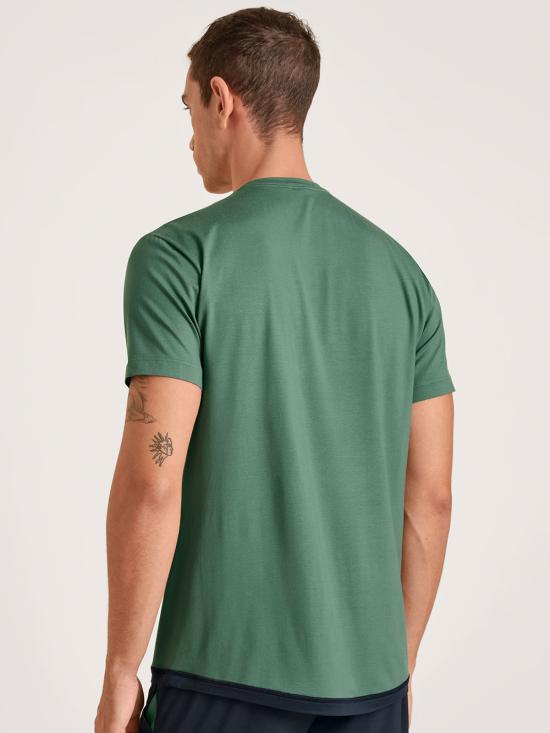 26SS CALIDA 반팔 티셔츠 14283 549 GREEN - OTHER BRANDS