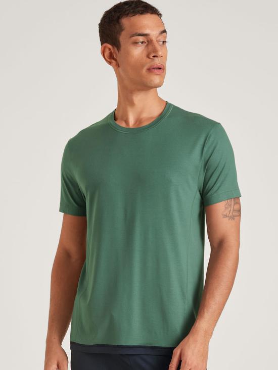 26SS CALIDA 반팔 티셔츠 14283 549 GREEN - OTHER BRANDS