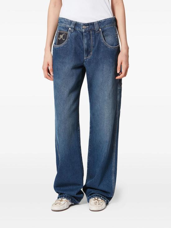 26SS 이자벨마랑 스트레이트 팬츠 PA0625FAD1H01I 30BU BLUE - ISABEL MARANT