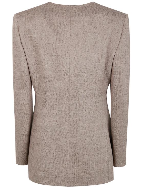 26SS 조르지오 아르마니 수트 자켓 GW002778TE20131 M6303 BROWN - GIORGIO ARMANI