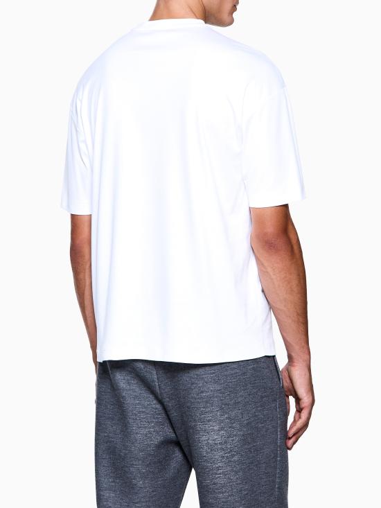 26SS 조르지오 아르마니 반팔 티셔츠 GM003351TE10333 U0002 WHITE - GIORGIO ARMANI