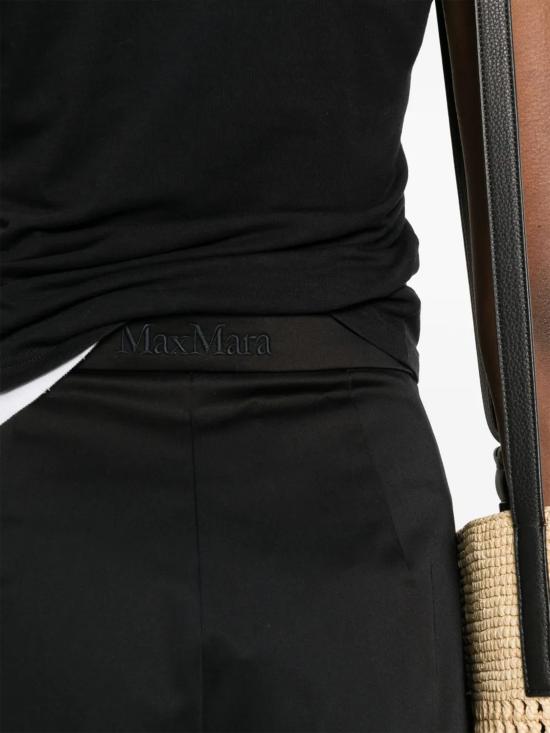 26SS 막스마라 스트레이트 팬츠 2611141012600 003 BLACK - MAX MARA