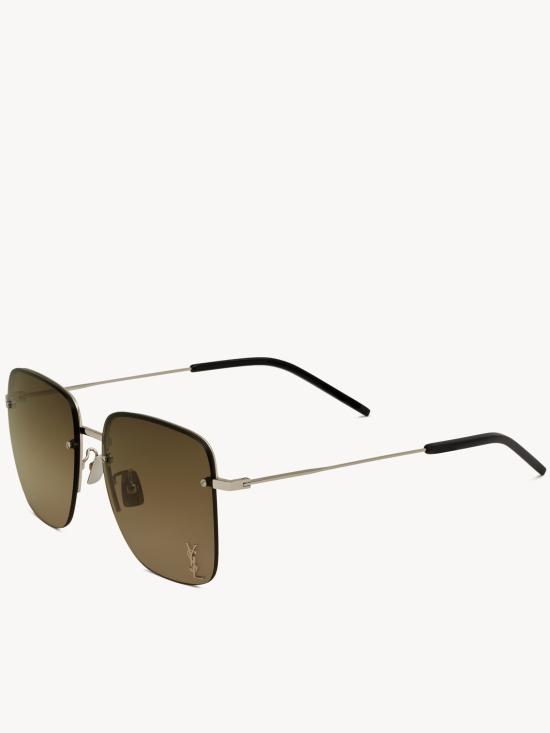 26SS 생로랑 선글라스 652363Y9902 8016 METALLIC - SAINT LAURENT