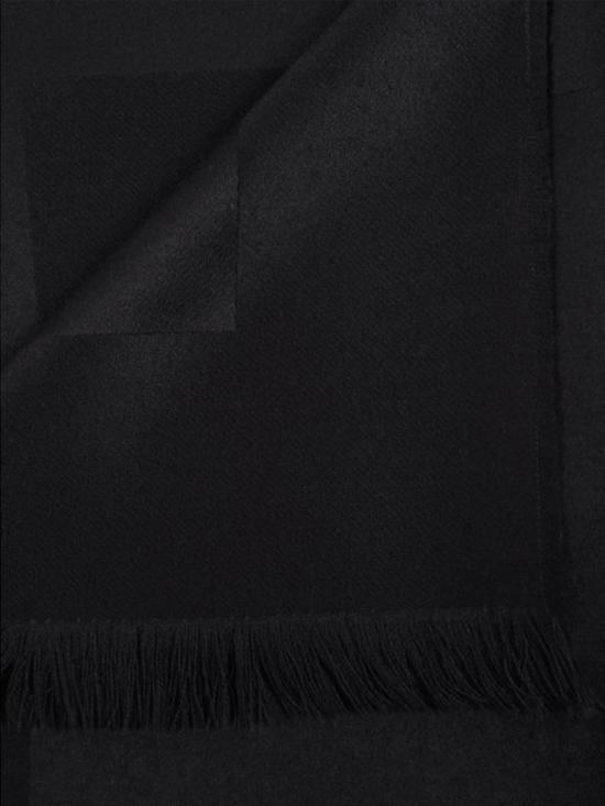 25FW 생로랑 머플러/스카프 8359643Y210 1000 BLACK - SAINT LAURENT