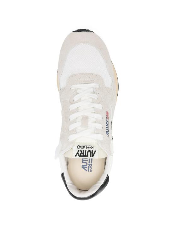 26SS 오트리 릴윈드 로우 나일론 스웨이드 스니커즈 WWLMUT50 WHITE NUDE NEUTRALS - AUTRY