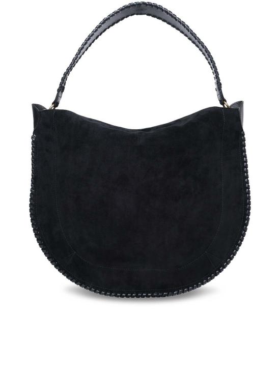 26SS 이자벨마랑 오스칸 호보 소프트 스웨이드 카프스킨 레더 백 PP0200FBB2C06M 01BK BLACK - ISABEL MARANT