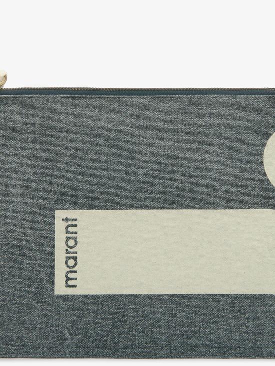 26SS 이자벨마랑 네티아 파우치 PO0046FBD1X07M 02FK BLACK - ISABEL MARANT