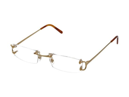  까르띠에 안경 CT0092O001 GOLD - CARTIER