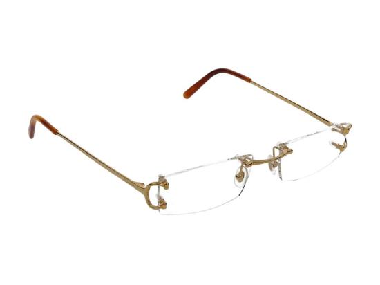  까르띠에 안경 CT0092O001 GOLD - CARTIER