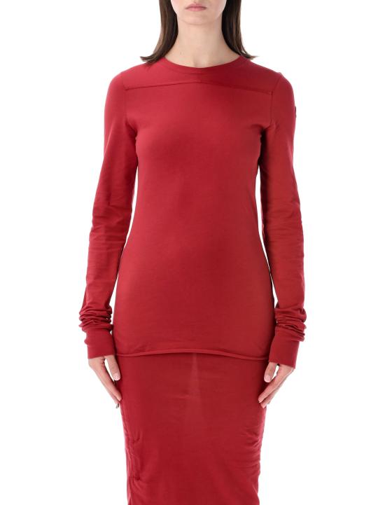 26SS 릭오웬스 몽클레어 반팔 티셔츠 MU01F8D0189AHD 46E RED