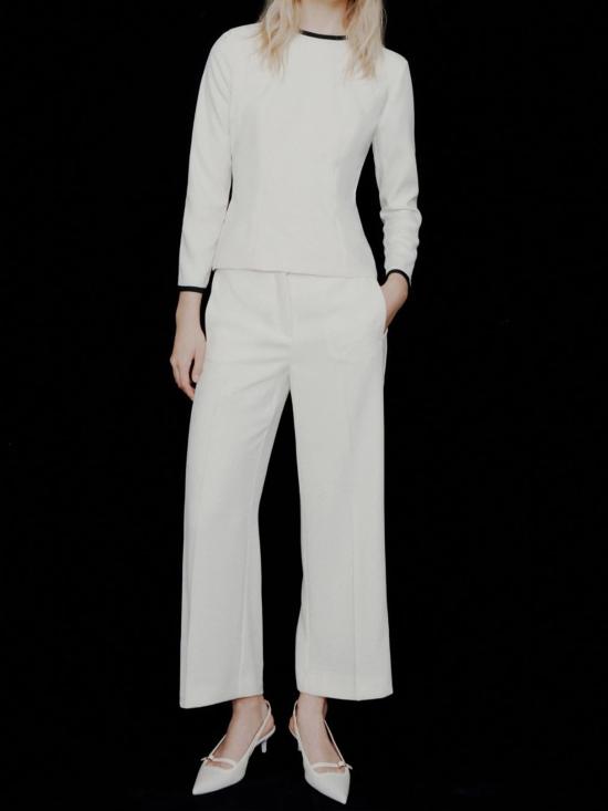 26SS 마렐라 스웨터 2613111013200 002 WHITE - MARELLA