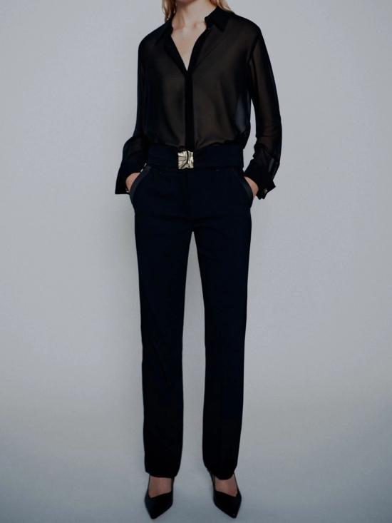 26SS 마렐라 스트레이트 팬츠 2613131063200 002 BLACK - MARELLA