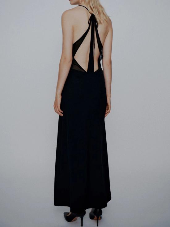 26SS 마렐라 미디 원피스 2613221033200 002 BLACK - MARELLA