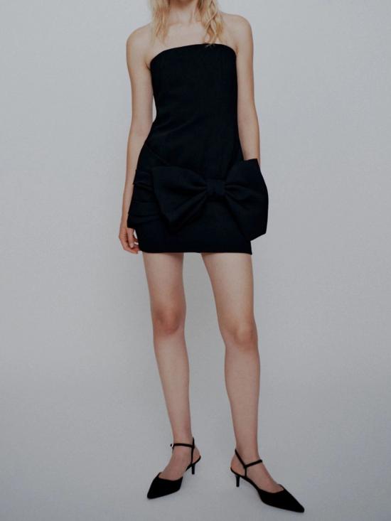 26SS 마렐라 미디 원피스 2613221013200 002 BLACK - MARELLA