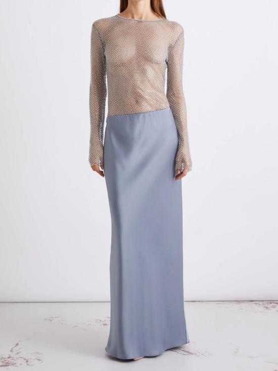 26SS 마렐라 롱 스커트 2613101081200 001 BLUE - MARELLA