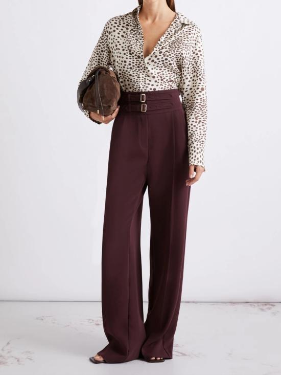 26SS 마렐라 스트레이트 팬츠 2613131021200 002 BROWN - MARELLA