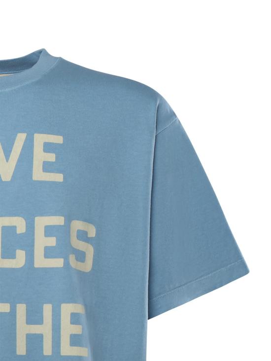 26SS 발렌티노 가라바니 반팔 티셔츠 8V3MG17UBBA BLM BLUE - VALENTINO GARAVANI