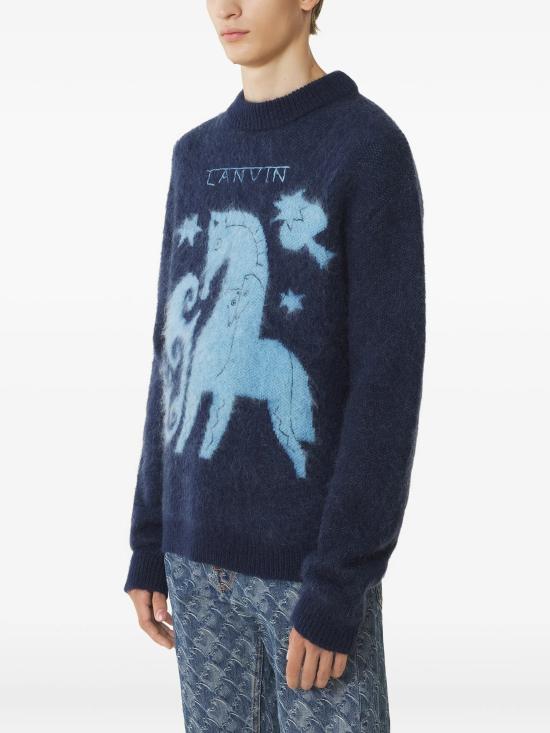 26SS 랑방 스웨터 RUPO0011K096P26 29 BLUE - LANVIN