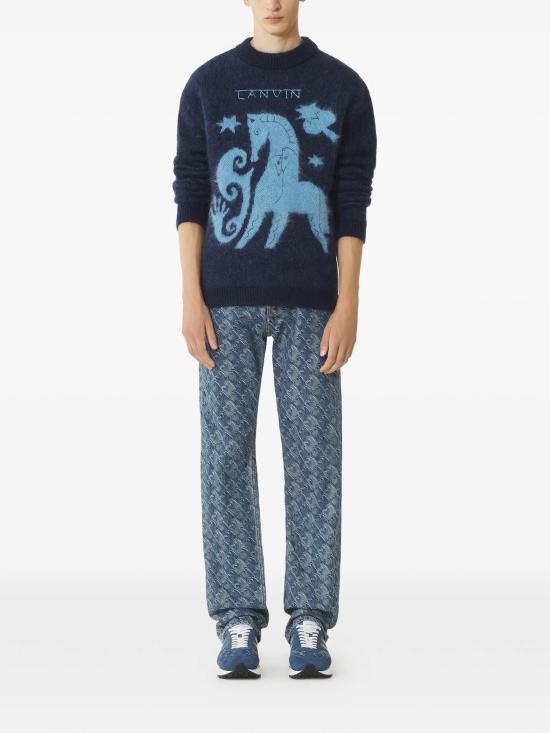 26SS 랑방 스웨터 RUPO0011K096P26 29 BLUE - LANVIN