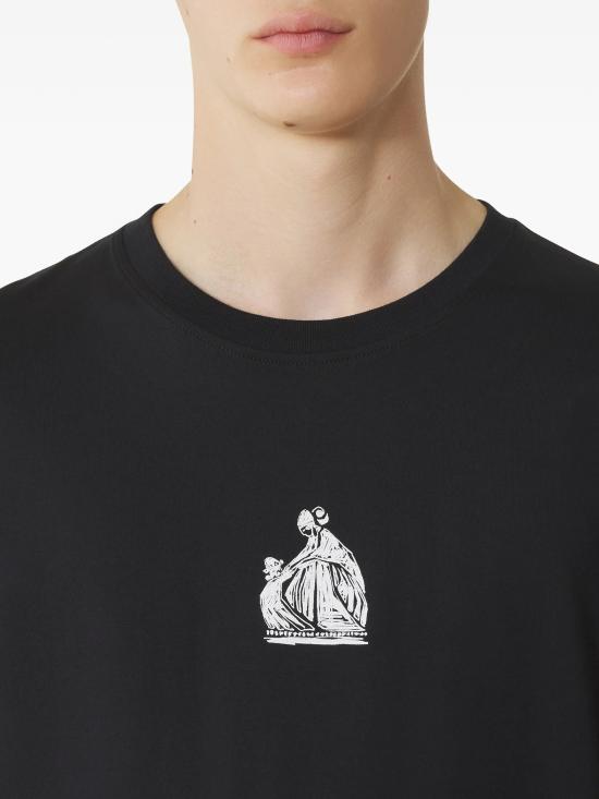 26SS 랑방 반팔 티셔츠 RMTS0012J312P26 10 BLACK - LANVIN